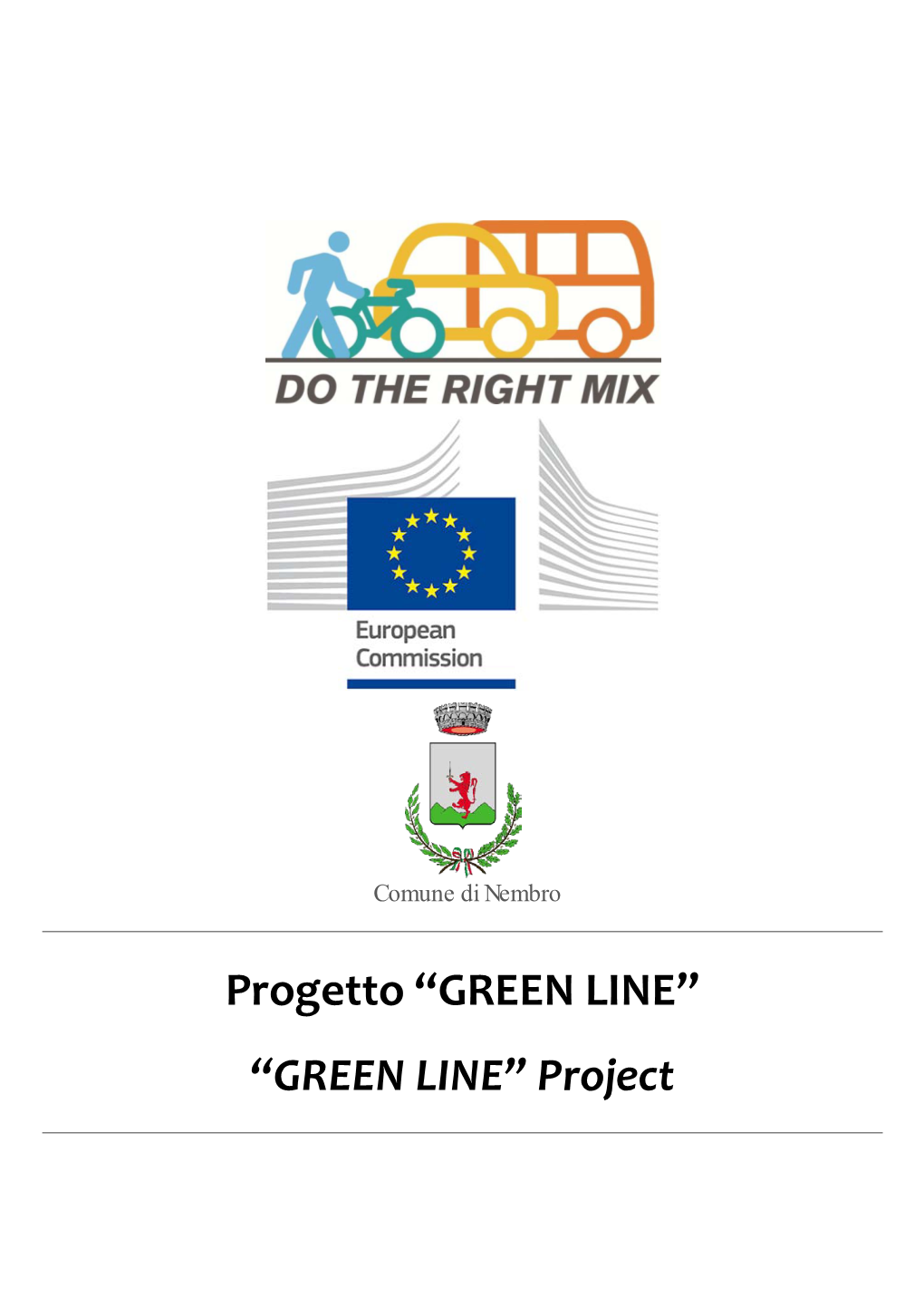 Progetto “GREEN LINE” “GREEN LINE” Project