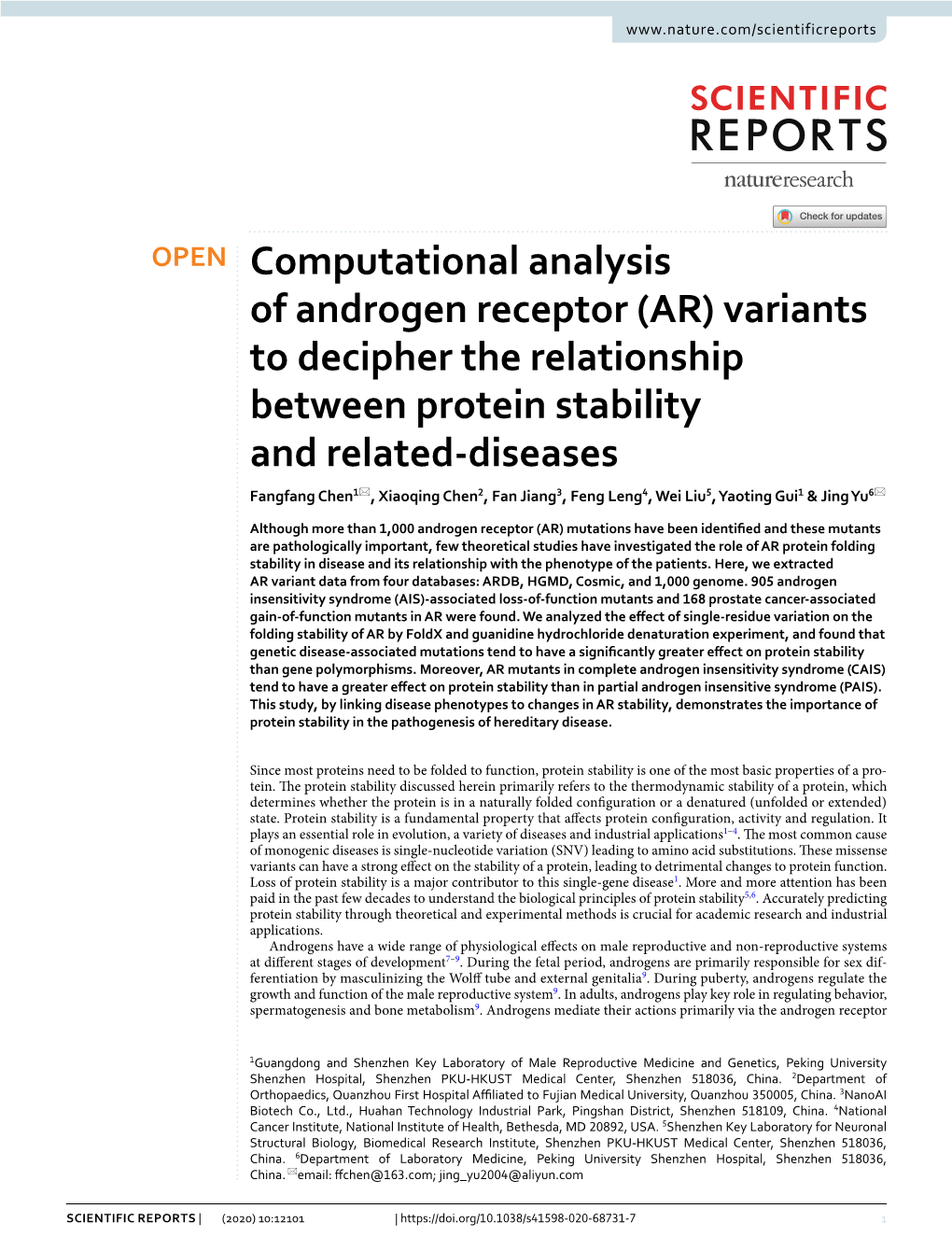 Variants to Decipher the Relationship Between Protein Stability