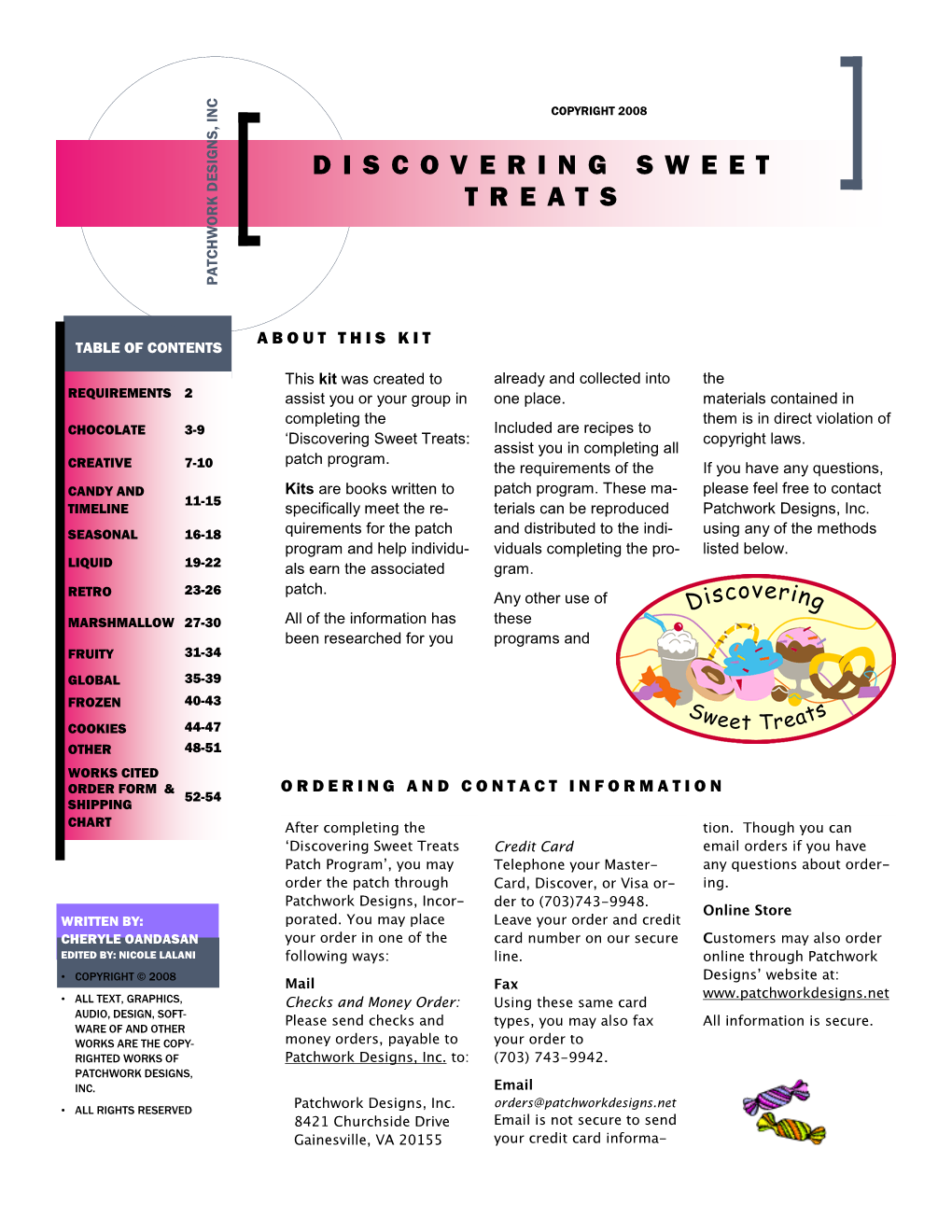 Discovering Sweet Treats: Copyright Laws