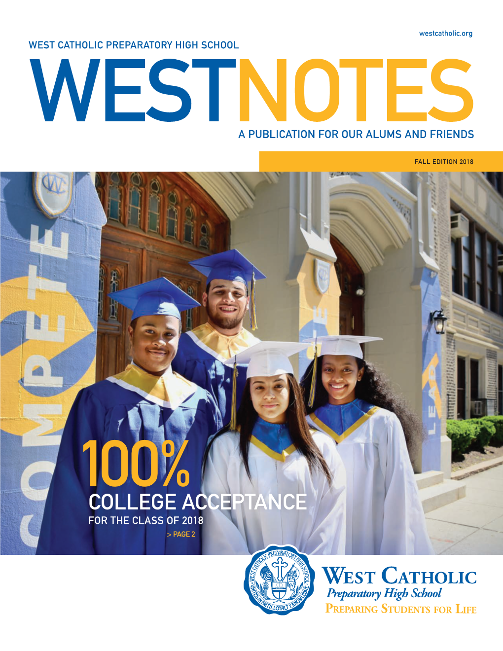 Westnotesa Publication for Our Alums and Friends