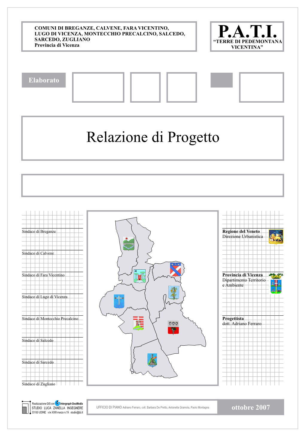 RELAZIONE PATI “Terre Di Pedemontana Vicentina”