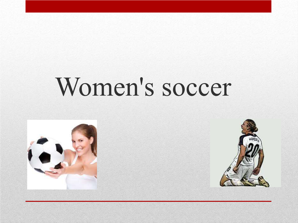 Women's Soccer