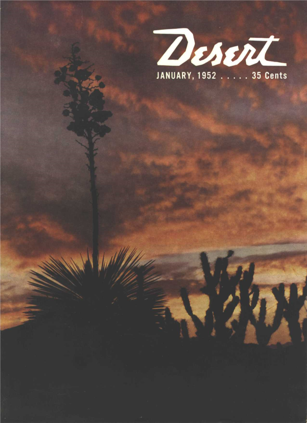 Desert Magazine 1952 January