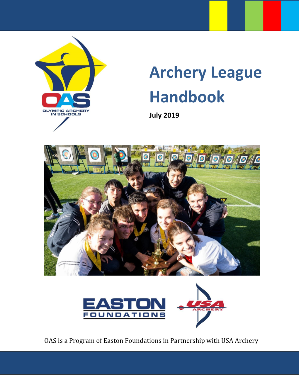 Archery League Handbook July 2019