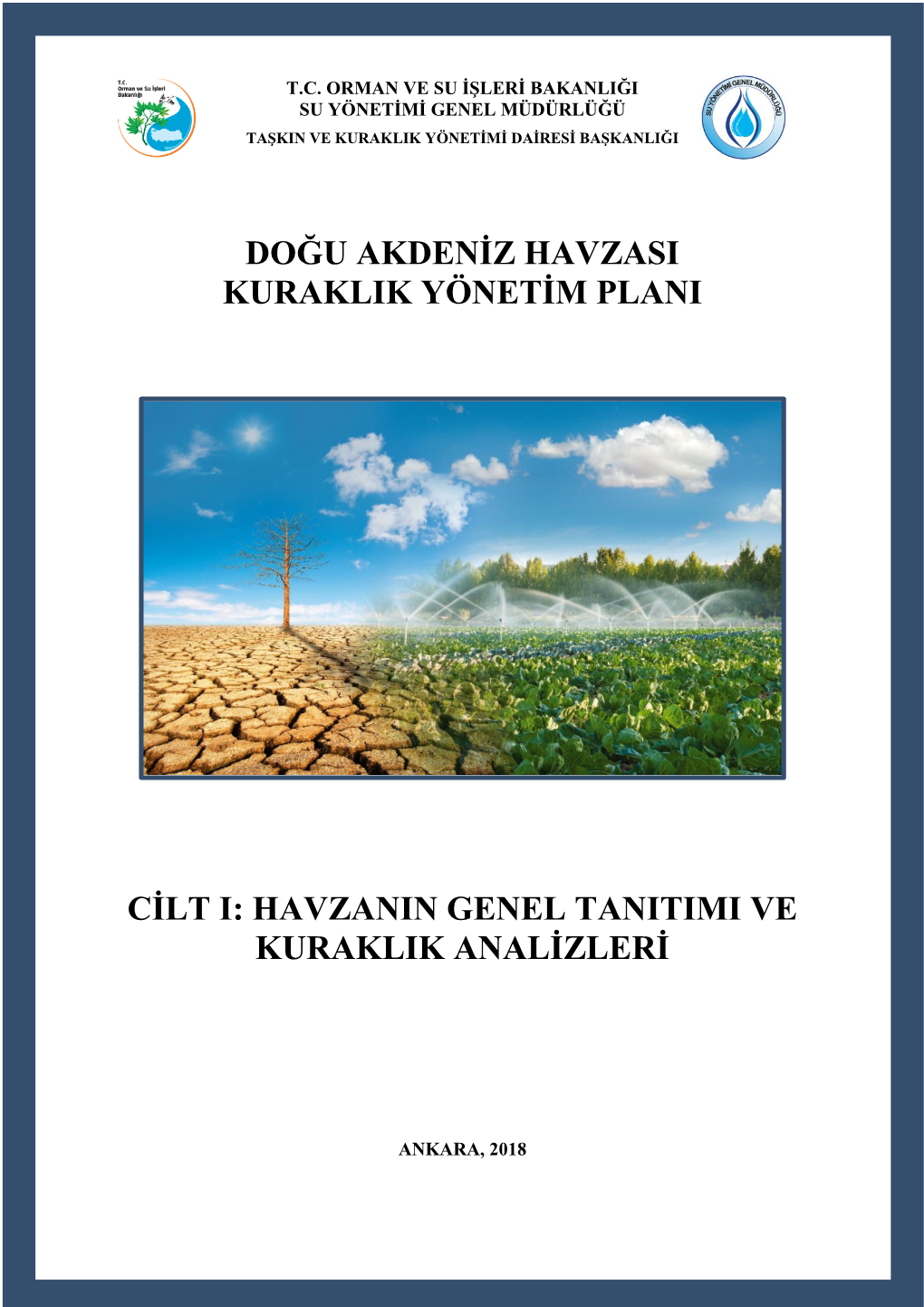 Doğu Akdeniz Havzasi Kuraklik Yönetim Plani