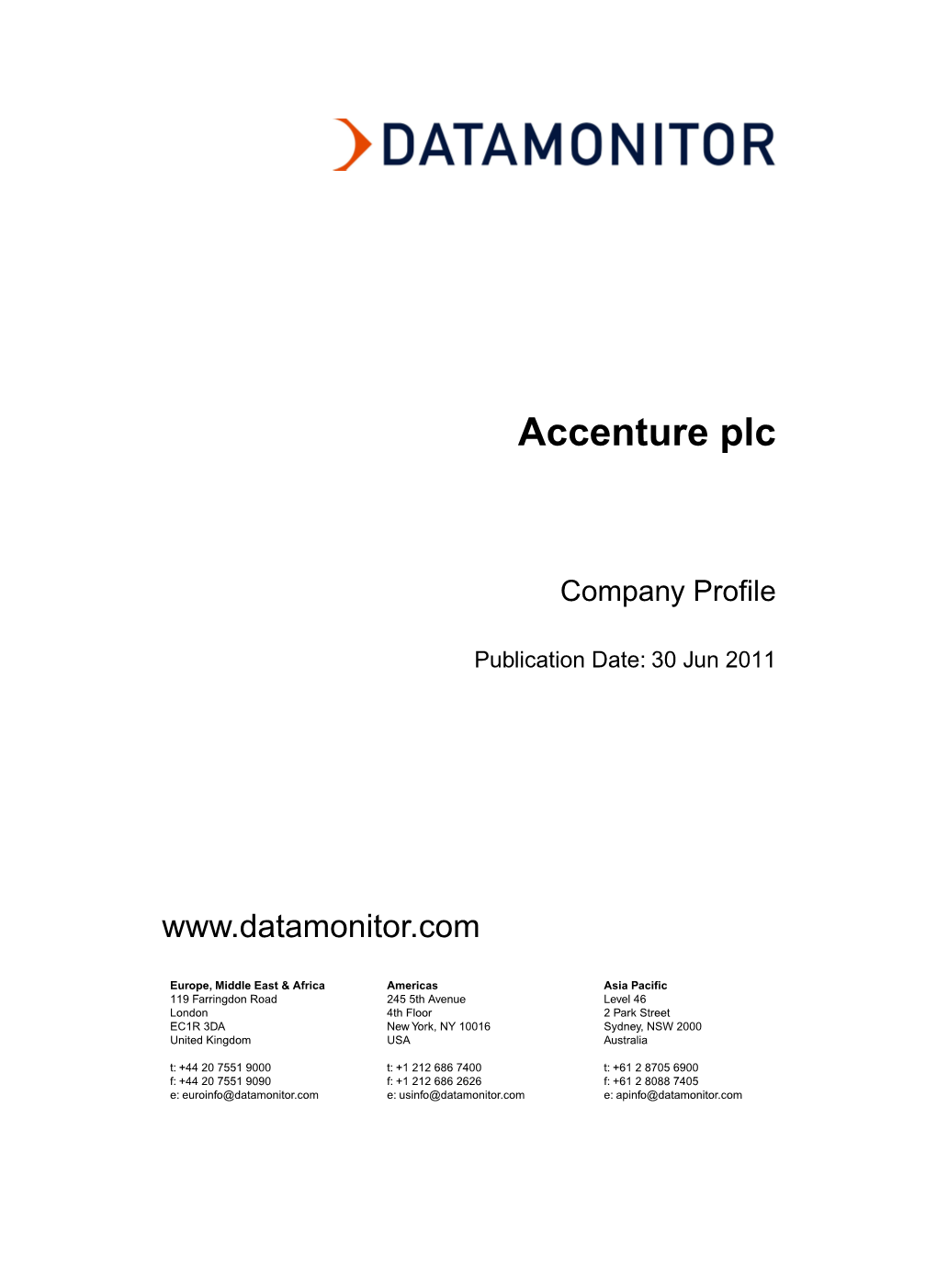 Accenture Plc