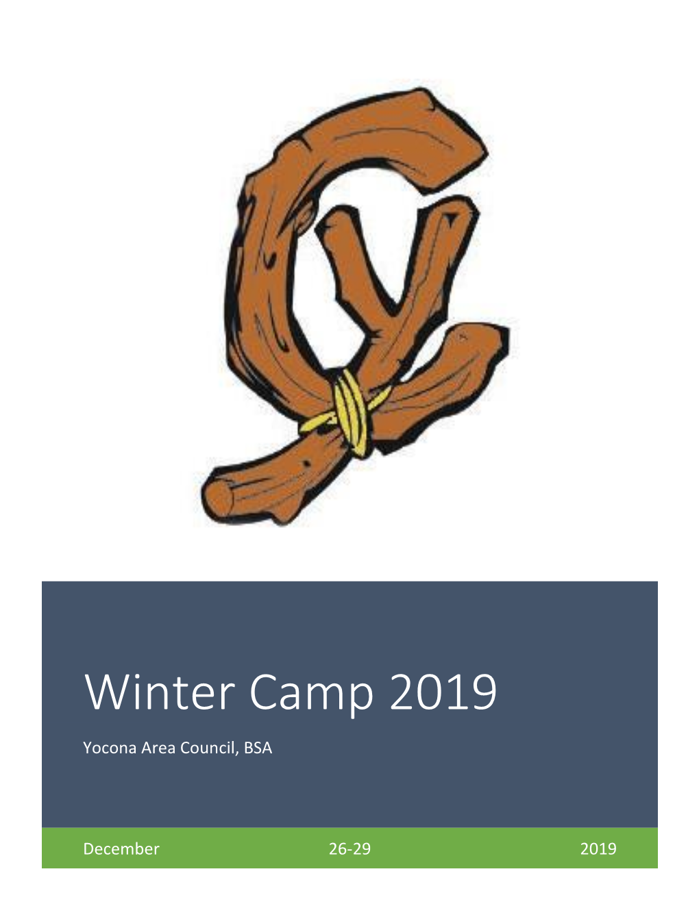 Winter Camp 2019 Yocona Area Council, BSA