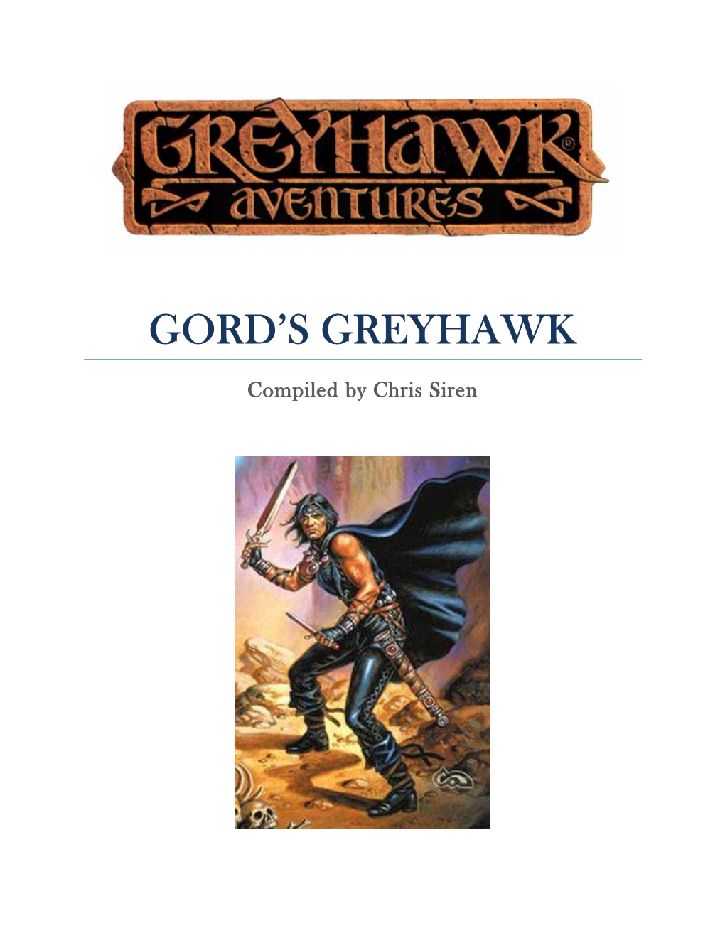 Gord's Greyhawk