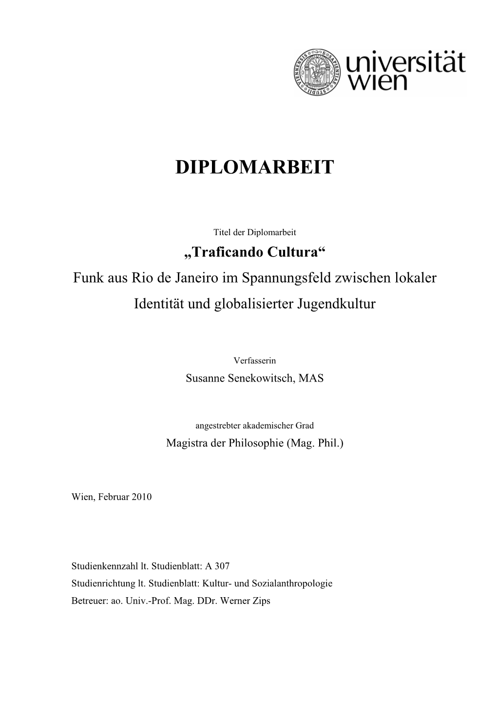 Diplomarbeit