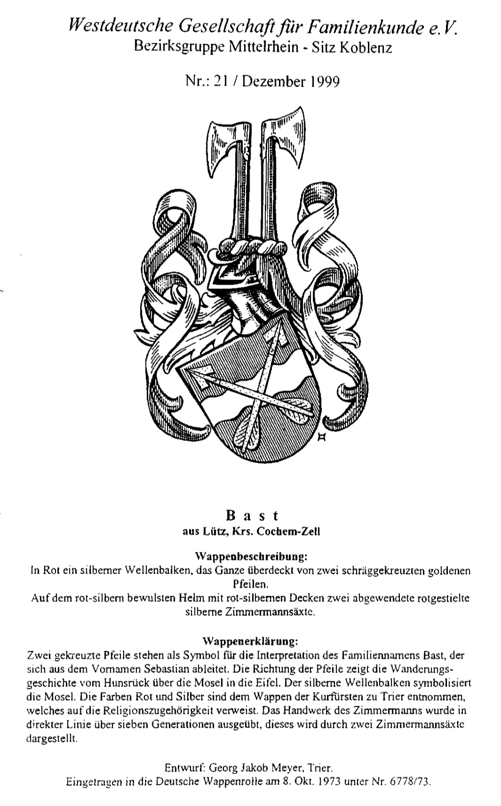 Von Den Orten Des Heutigen Kreis Cochem -Zeil Von 1480 - 1797