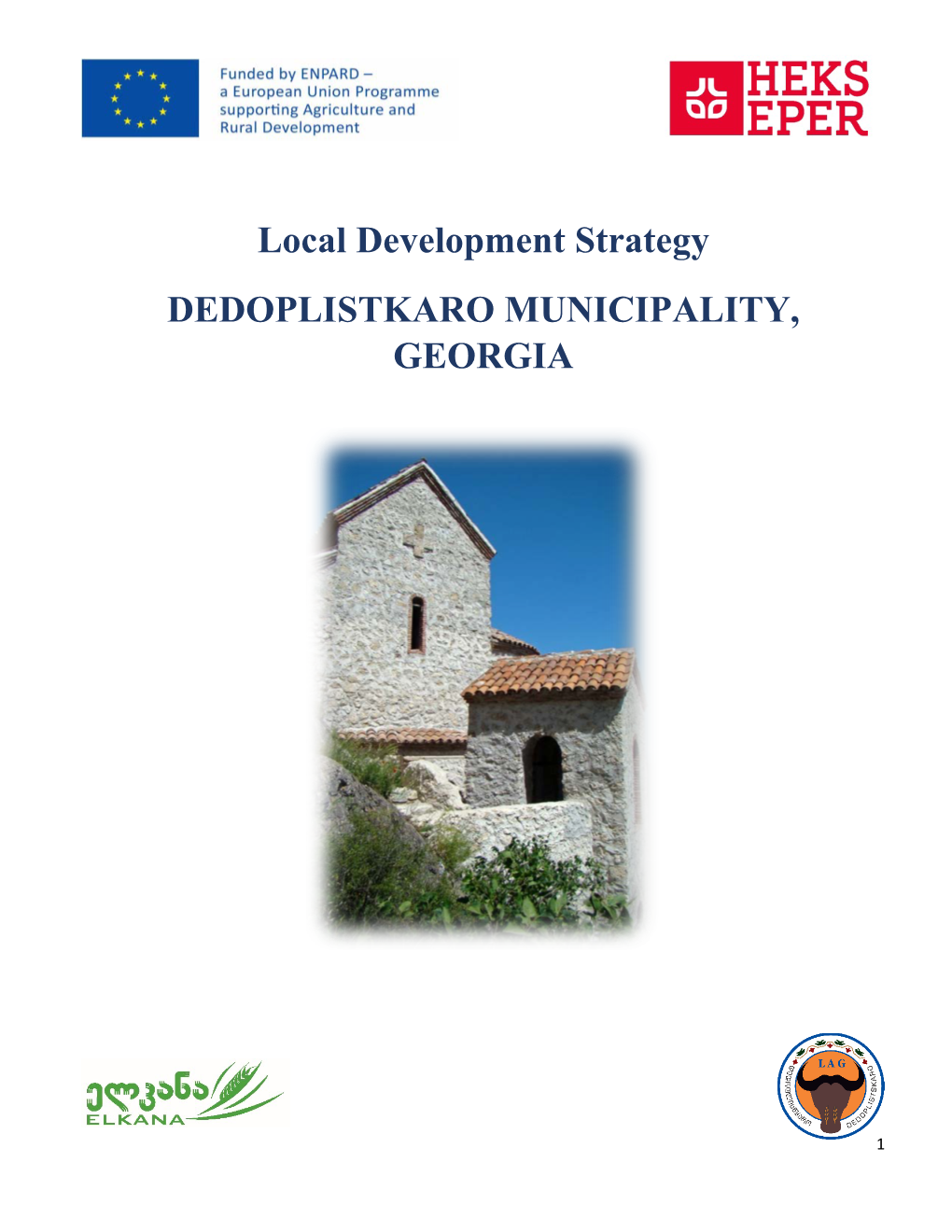 Dedoplistskaro Local Development Strategy