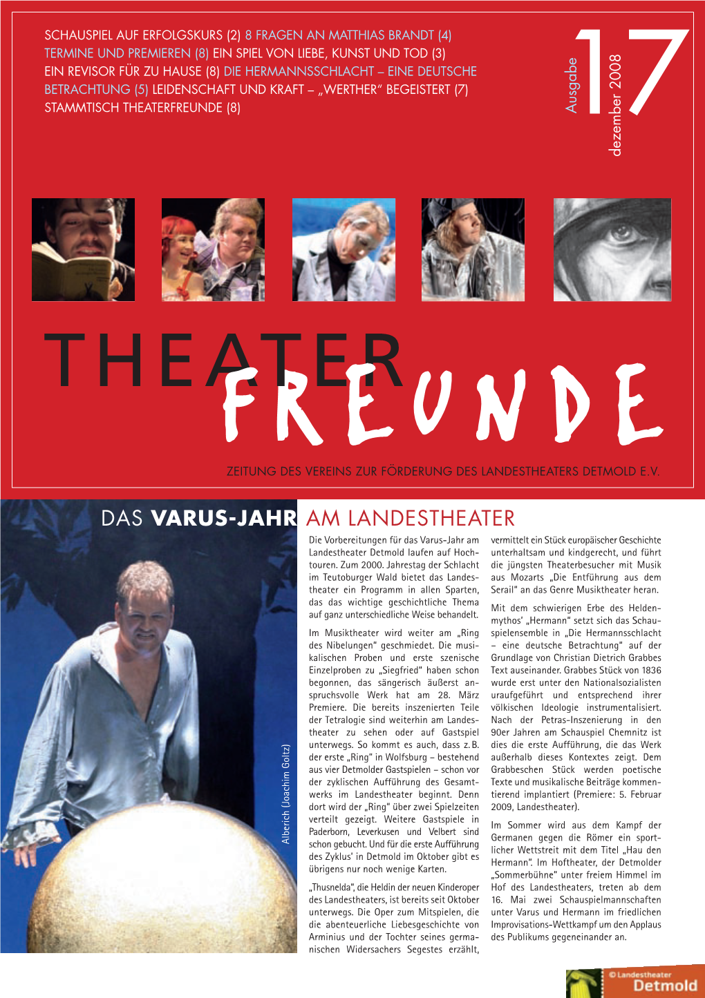 Das Varus-Jahr Am Landestheater