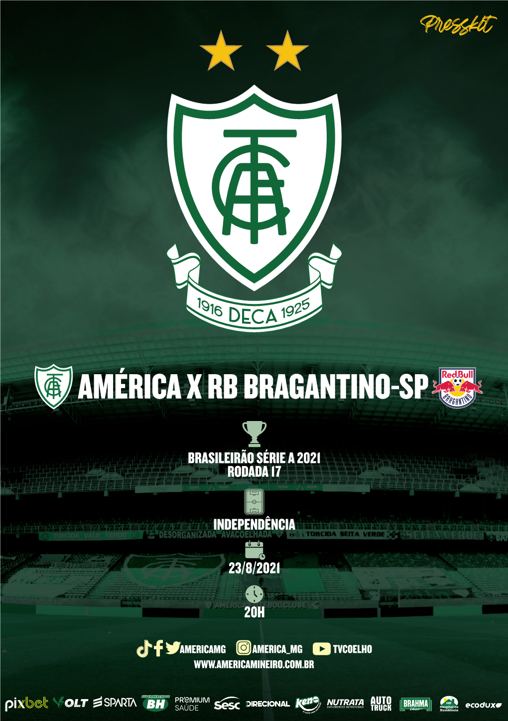 América X Rb Bragantino-Sp