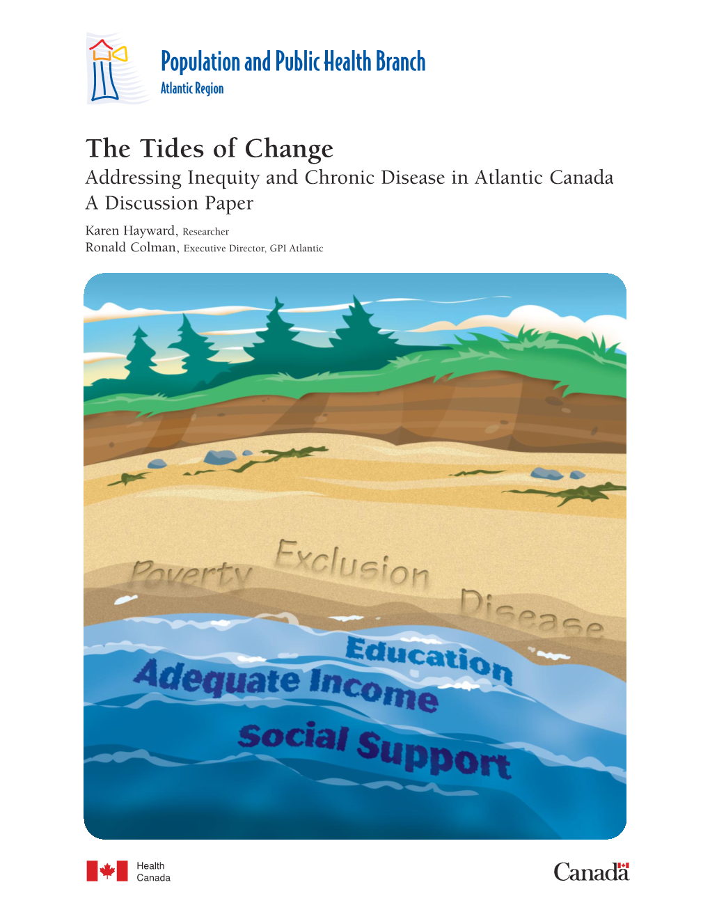 Inequity and Chronic Disease in Atlantic Canada a Discussion Paper