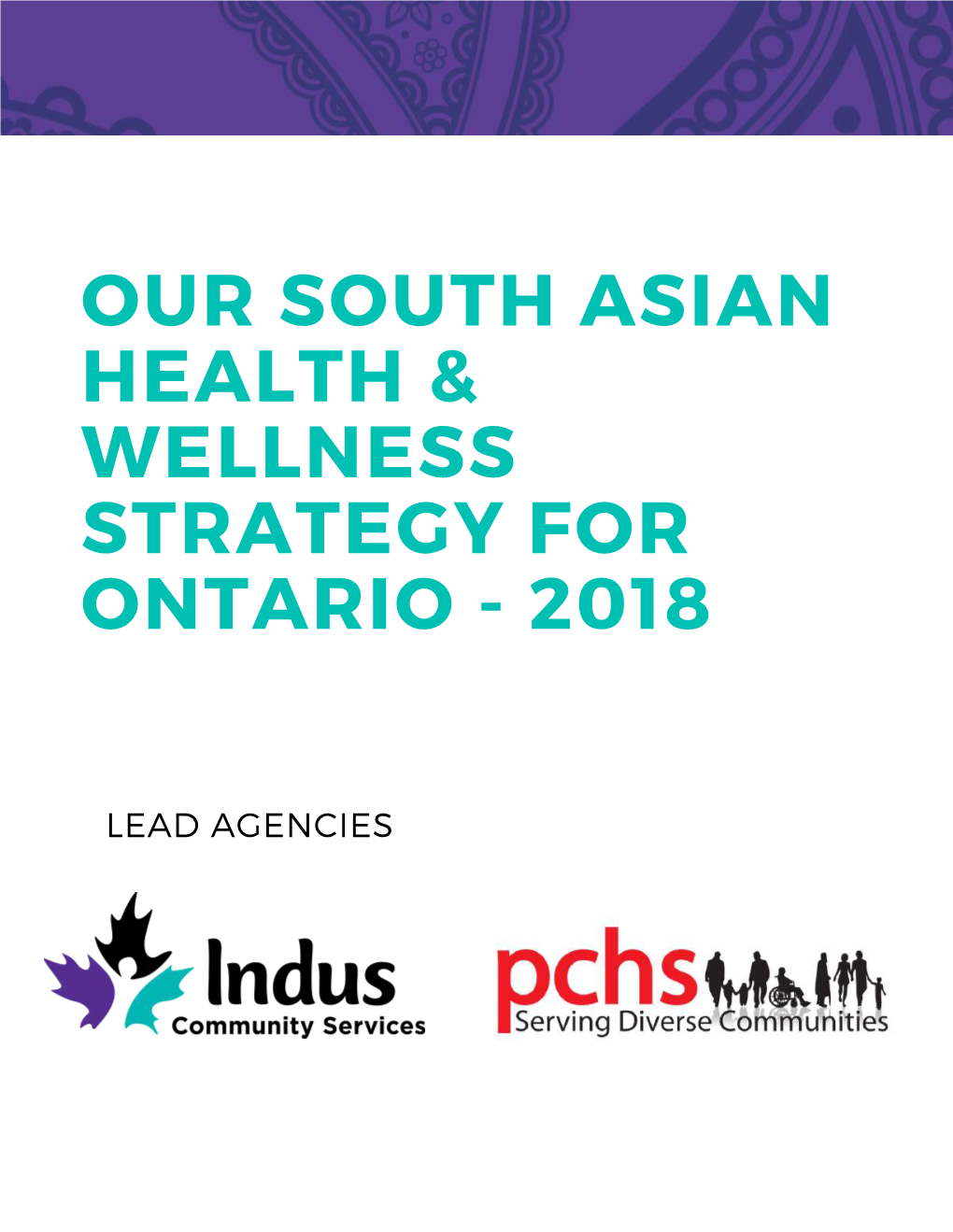 Our South Asian Health & Wellness Strategy for Ontario