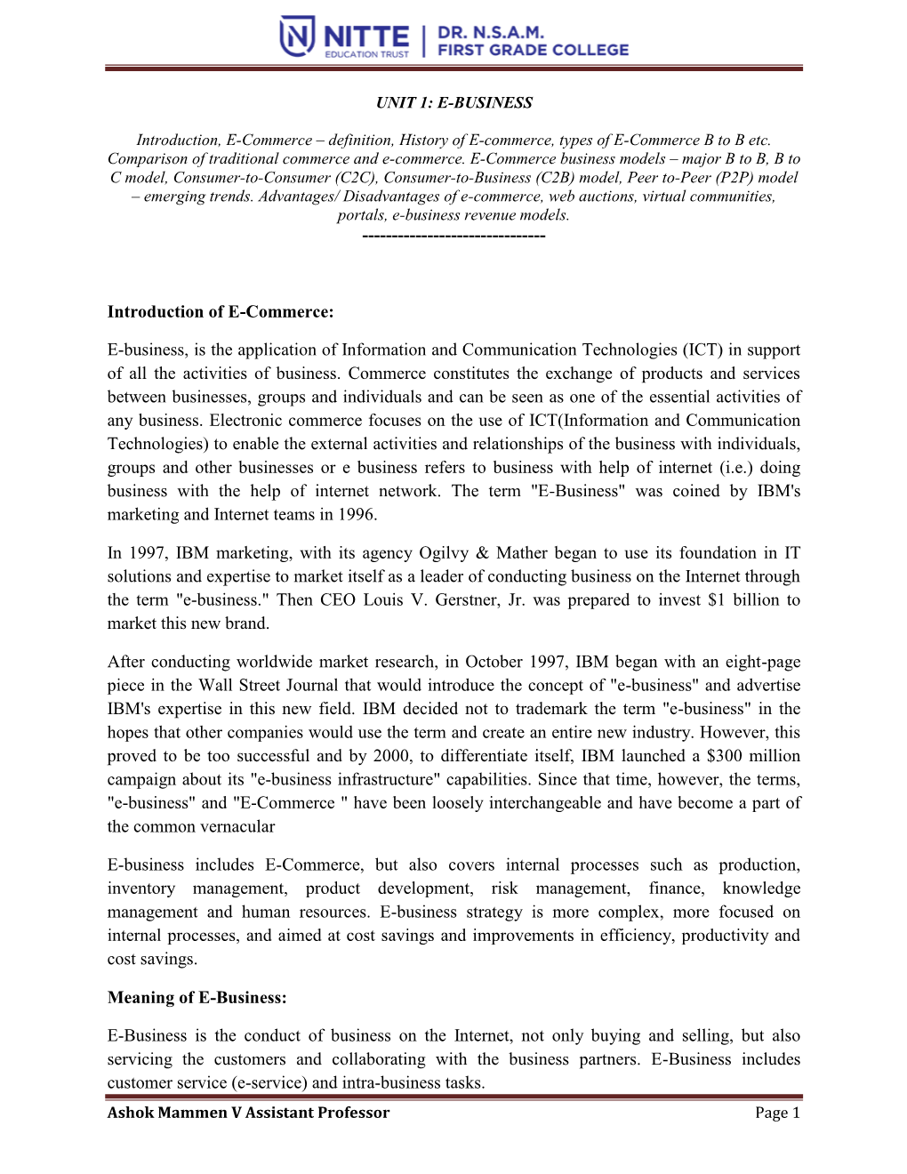 E-Business, Is the Application of Information and Communication Technologies (ICT) in Support of All the Activities of Business