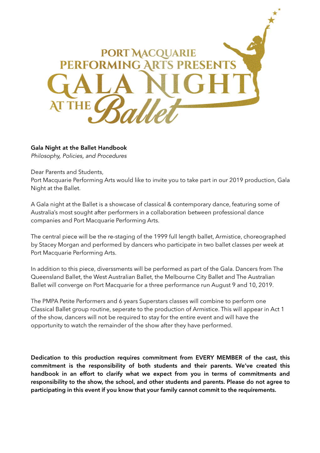 Gala Night at the Ballet Handbook V5