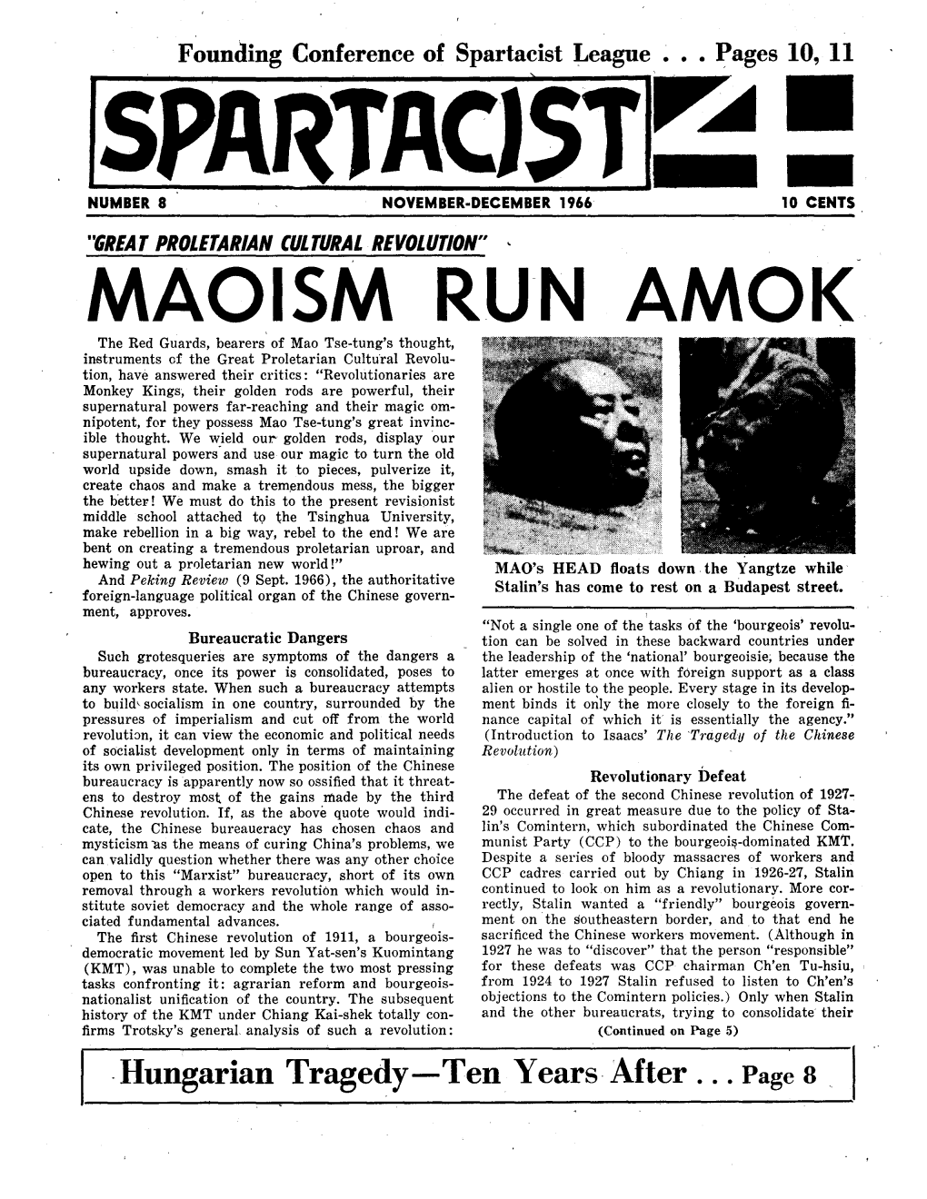 Maoism Run Amok