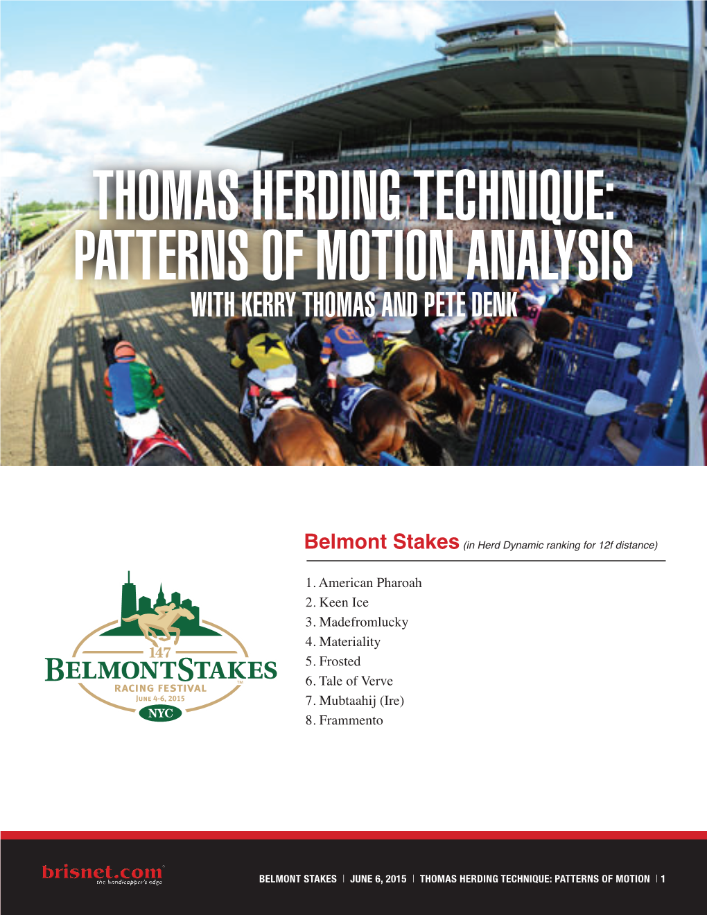 Thomas Herding Technique: Patterns of Motion Analysis with Kerry Thomas and Pete Denk