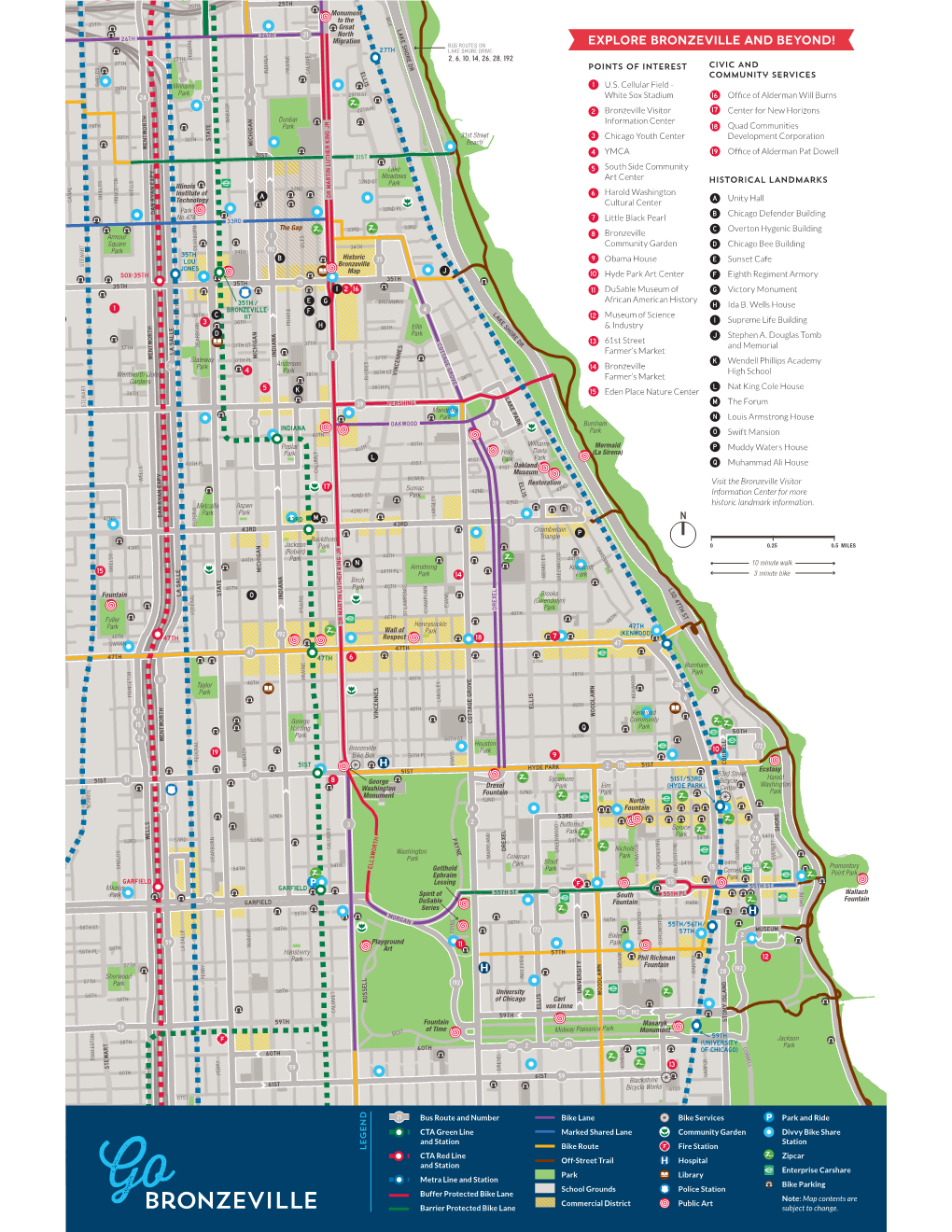 U.S. Cellular Field - Park 1 29TH ST 24 29 White Sox Stadium 16 Ofﬁce of Alderman Will Burns 4 29TH PL 2 Bronzeville Visitor 17 Center for New Horizons