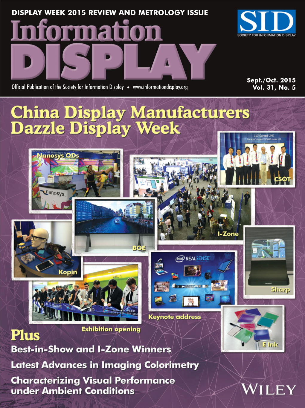 Information Display Magazine September/October Issue 5 2015