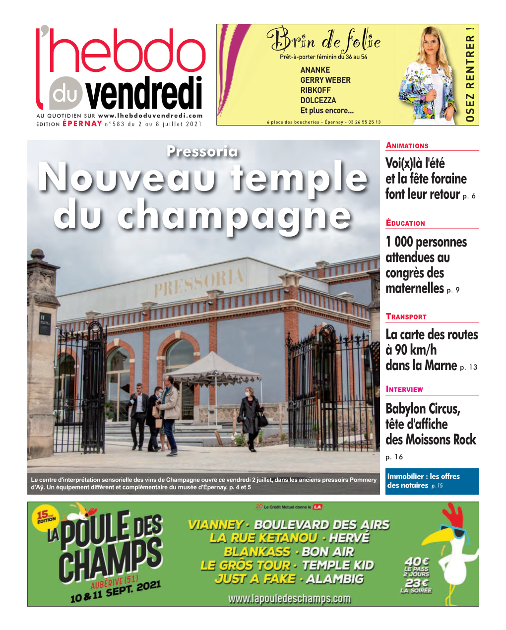 Nouveau Temple Du Champagne