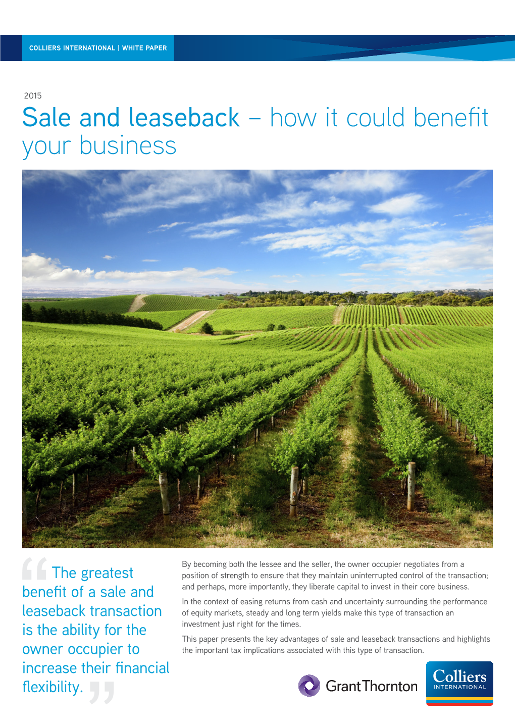 Sale and Leaseback – How It Could Benefit Your Business