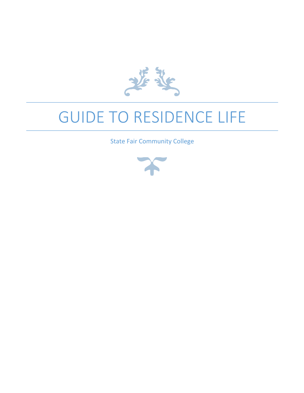 Guide to Residence Life