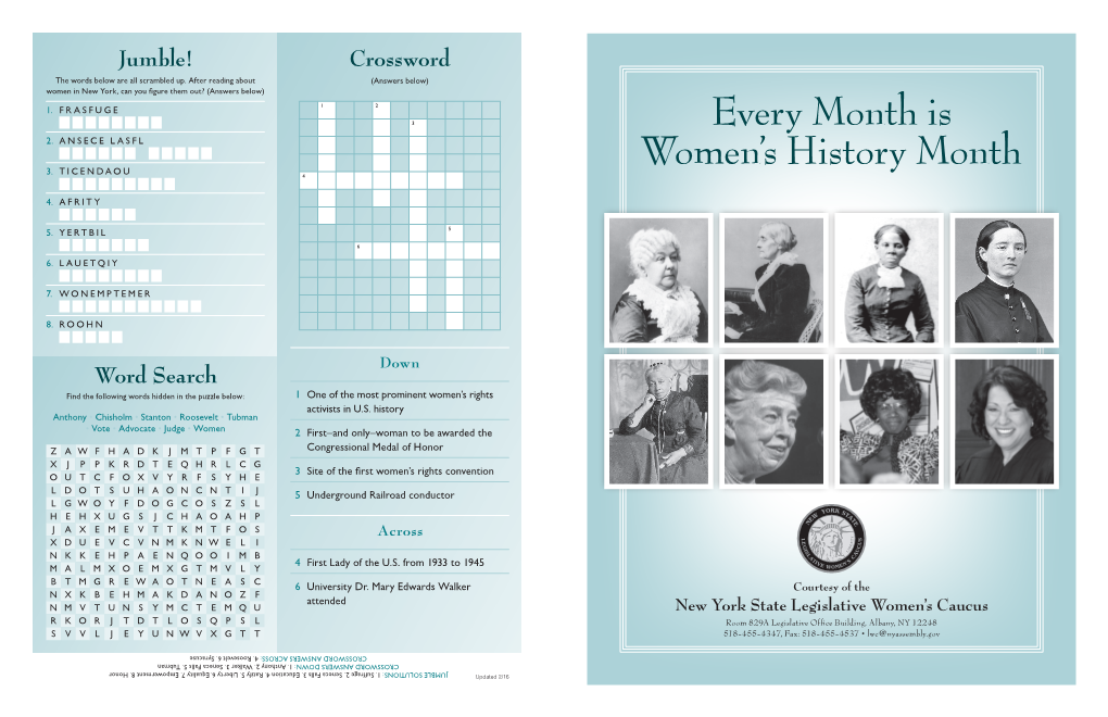 Every Month Is Women's History Month