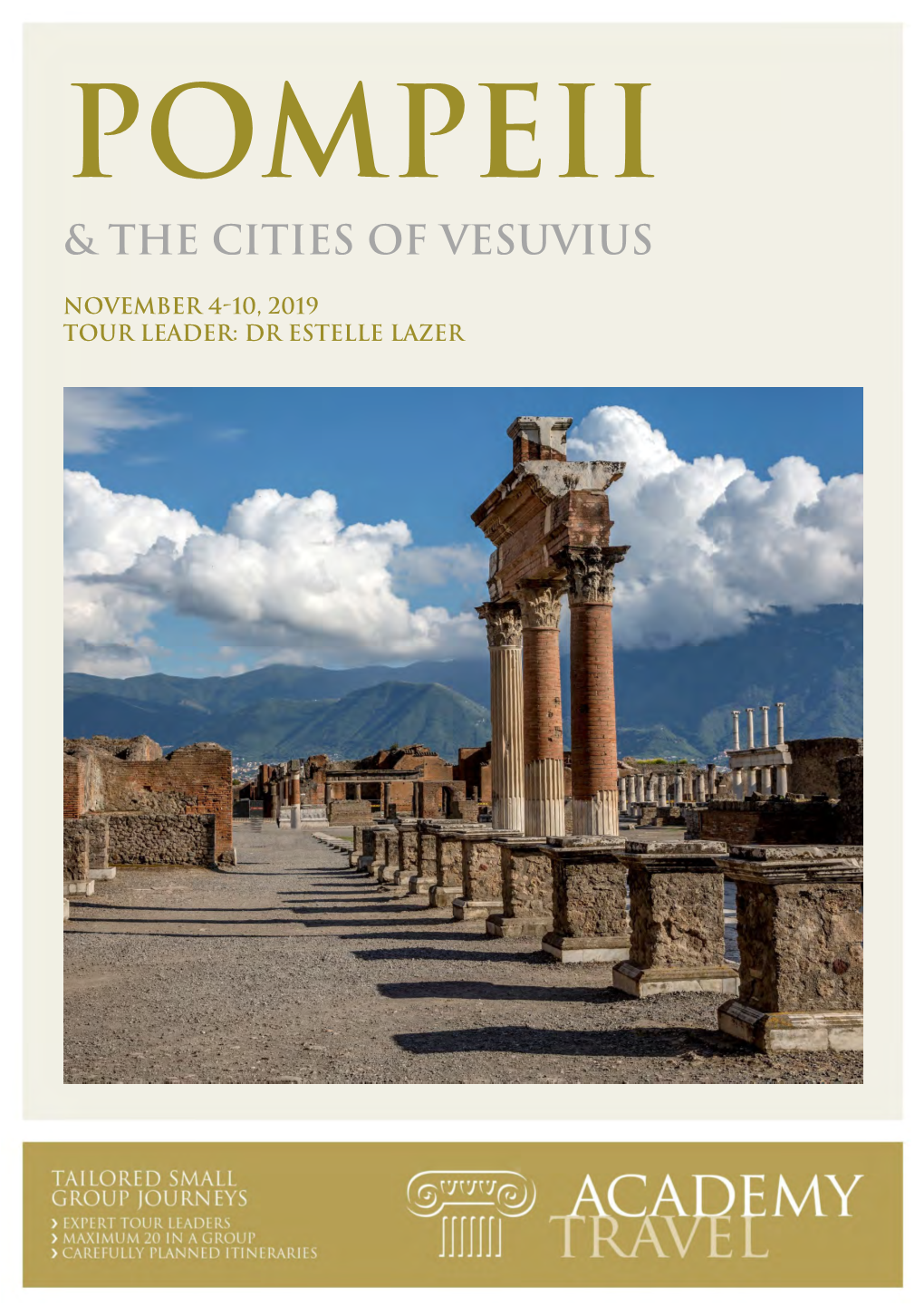 Pompeii & the Cities of Vesuvius