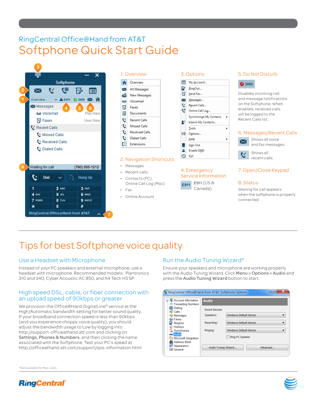 Softphone Quick Start Guide