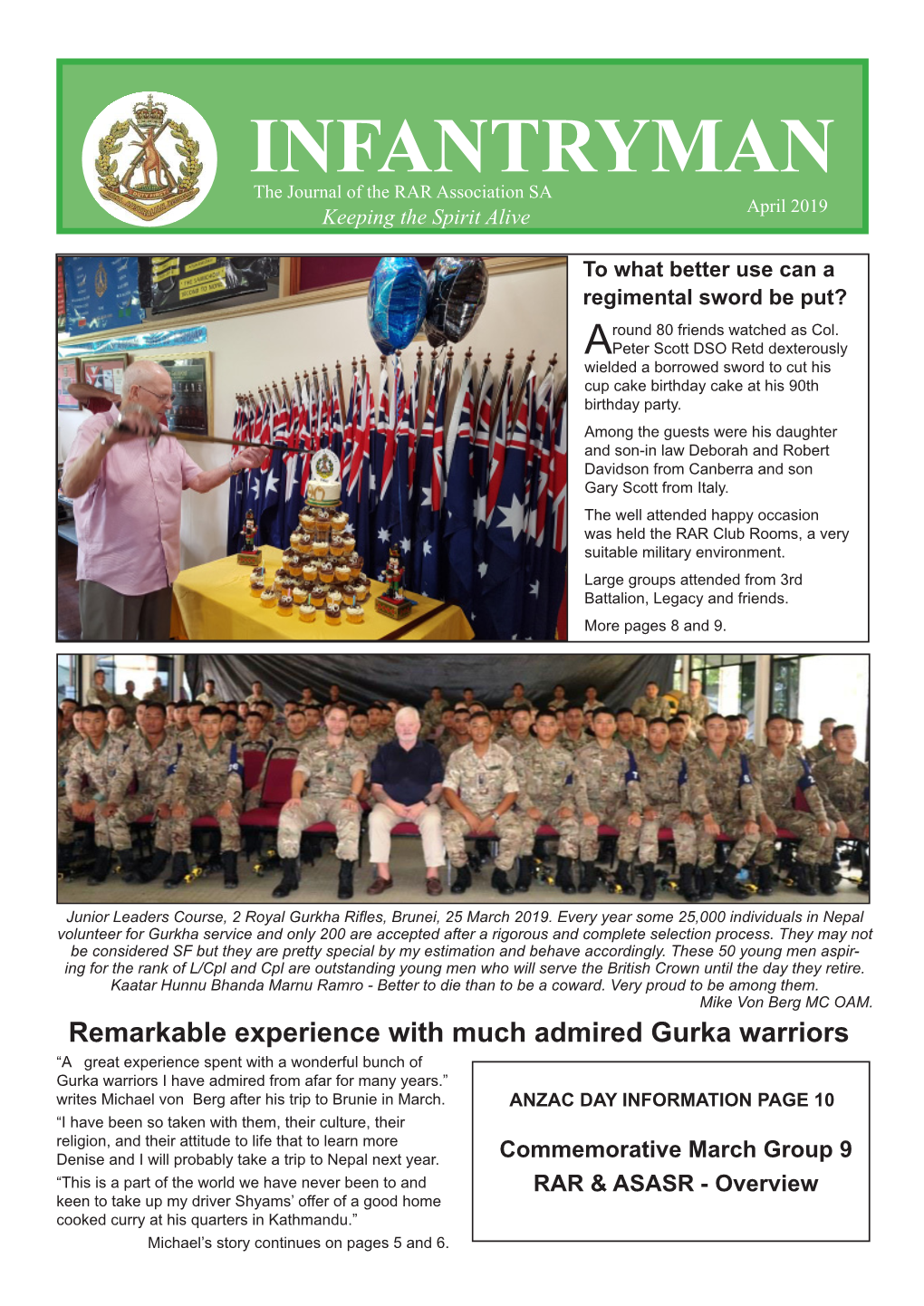 Infantryman-April-2019.Pdf