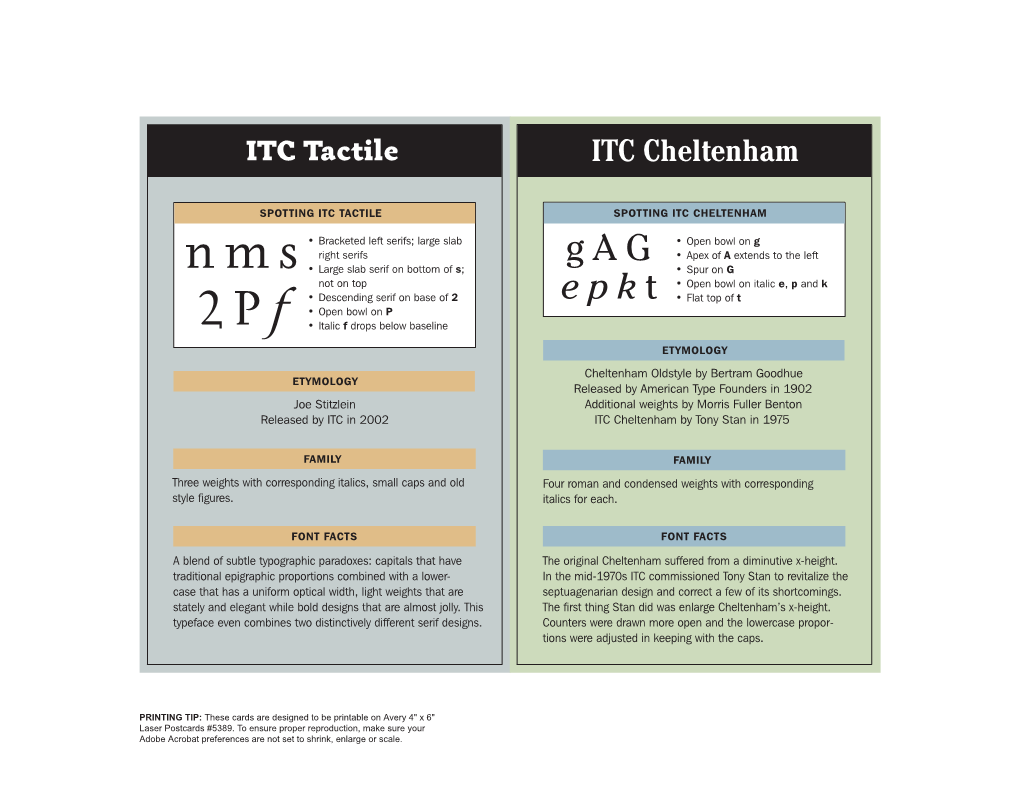 ITC Cheltenham