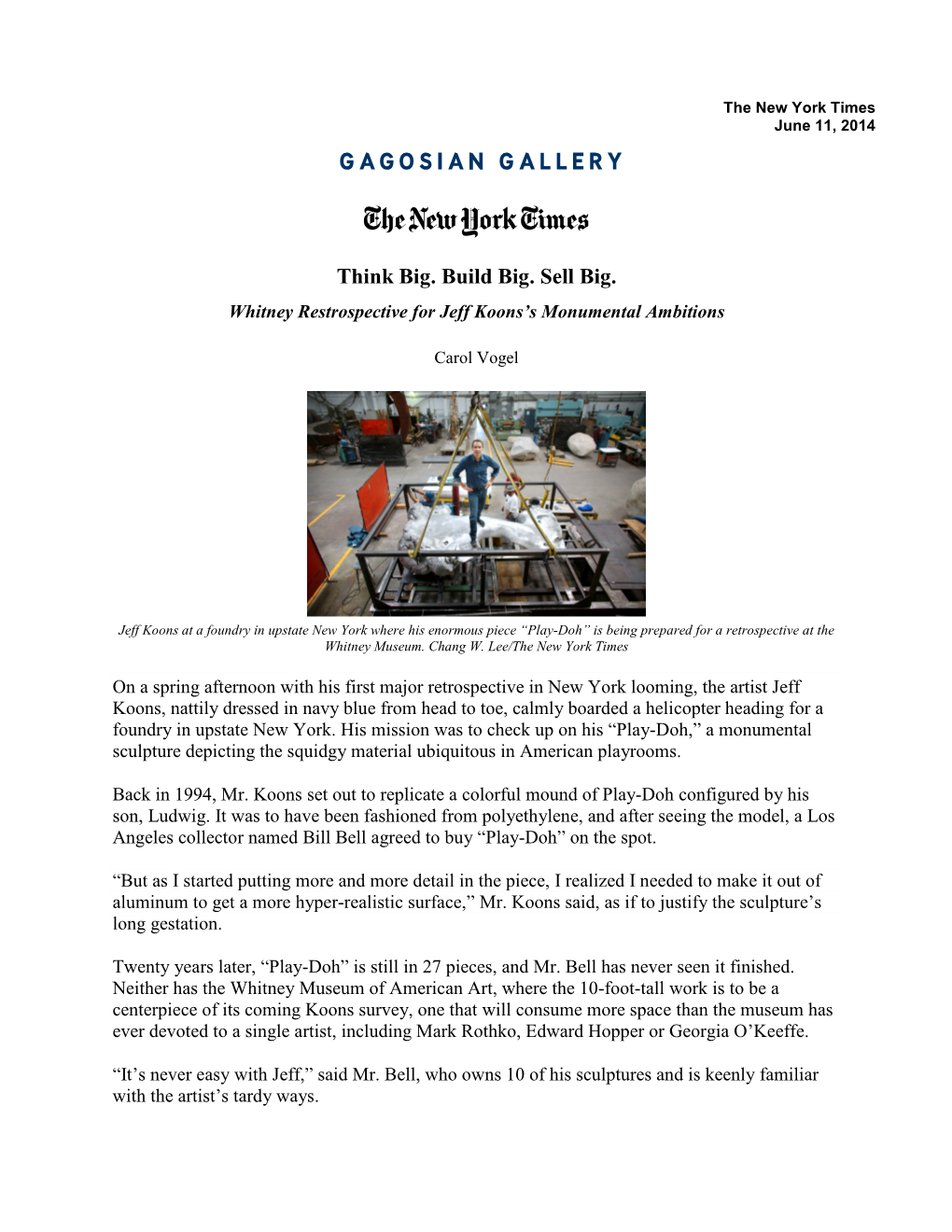 Gagosian Gallery