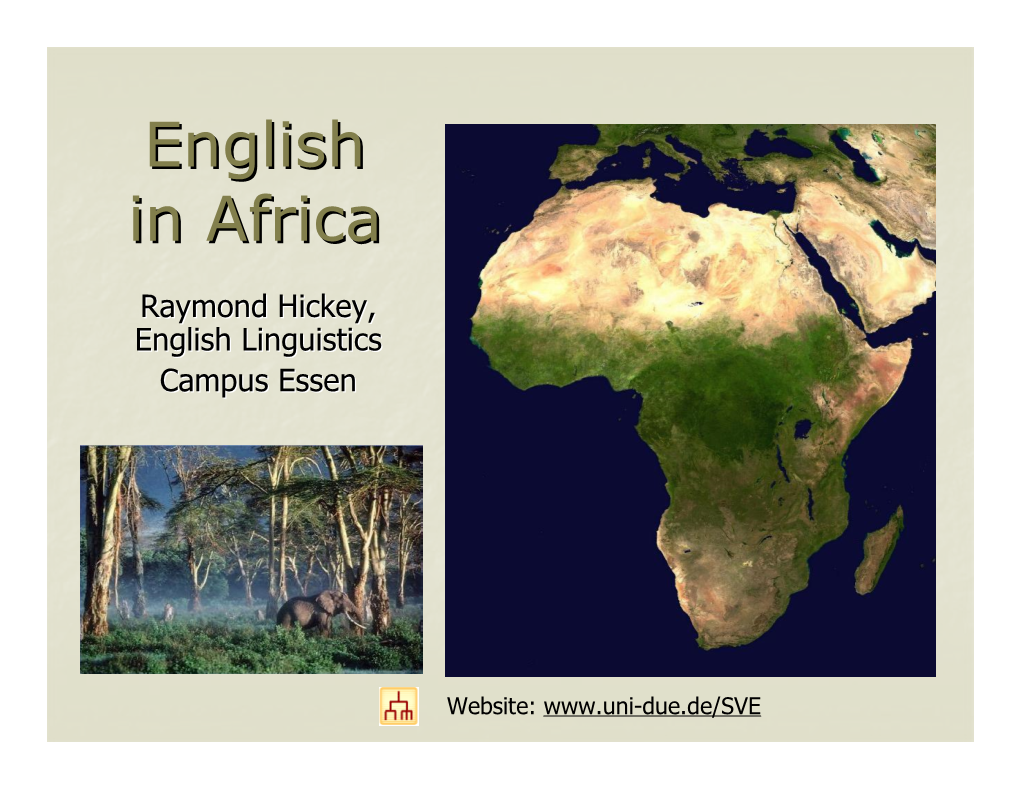 English in Africa