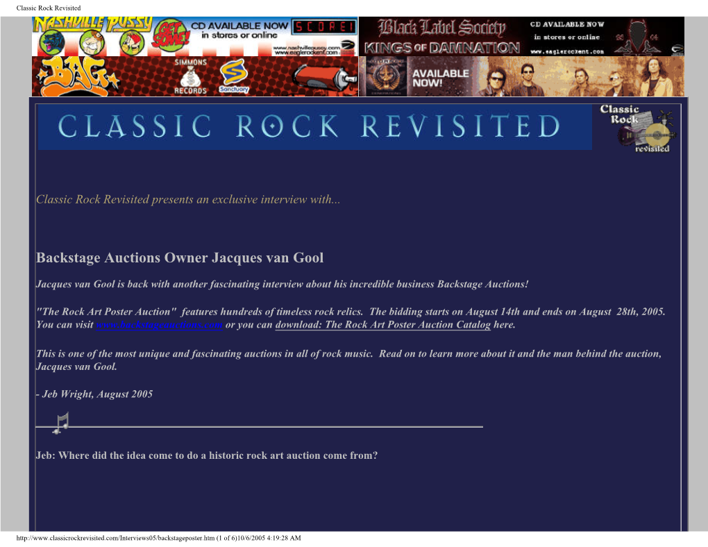 Classic Rock Revisited