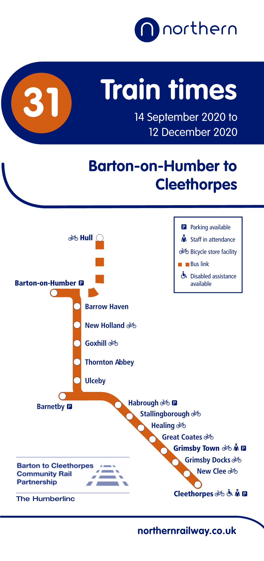 Train Times Call 03457 48 49 50 Textphone 0345 60 50 600 31 14 September 2020 To