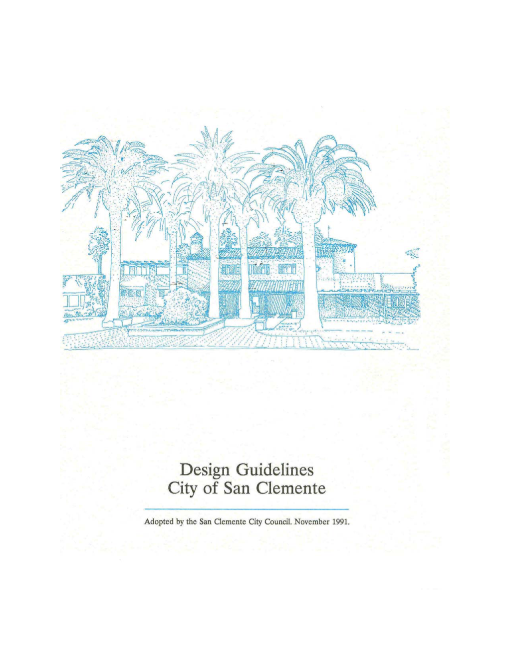 Design Guidelines City of San Clemente