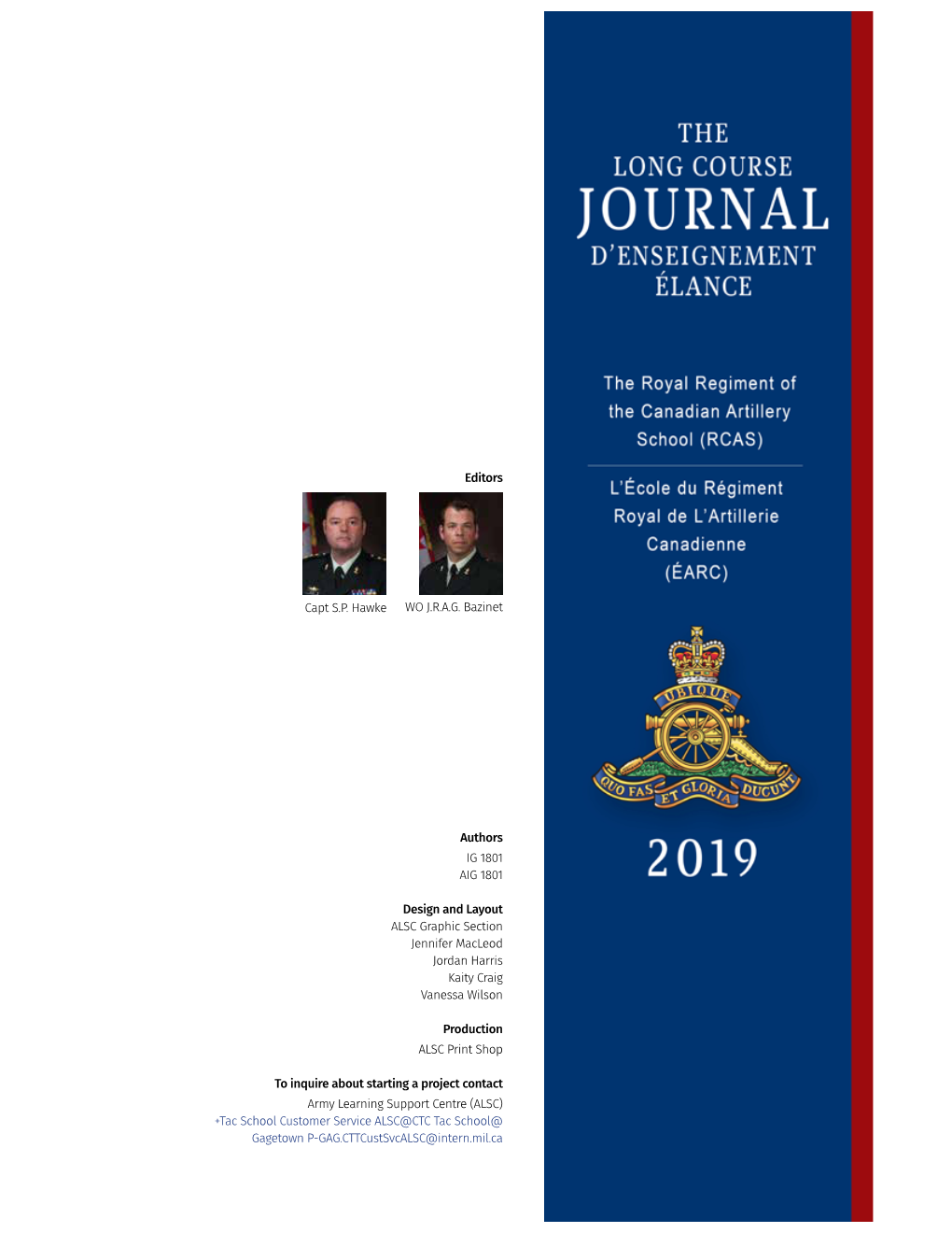 The Long Course Journal 2019 - Page 2 Avant-Propos