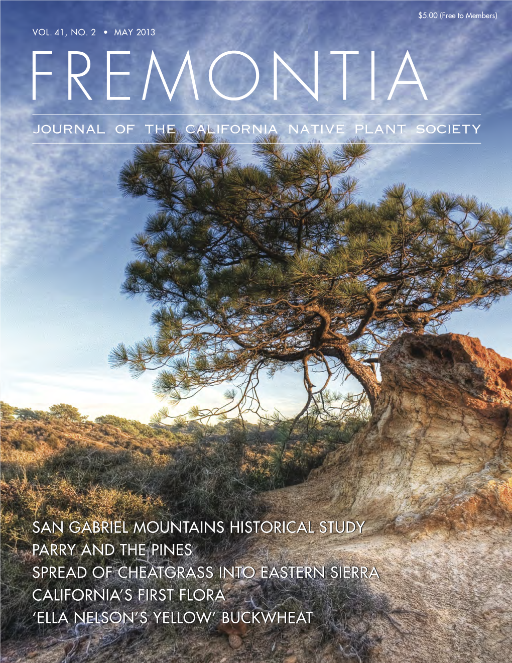 San Gabriel Mountains Historical Study Parry and the Pines Spread of Cheatgrass Into Eastern Sierra California’S Firstfirst Floraflora ‘Ellavol