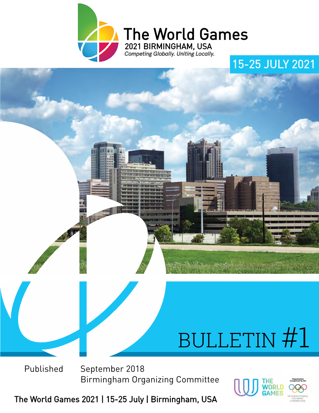 TWG 2021 Birmingham Bulletin 1 (General Event Information)