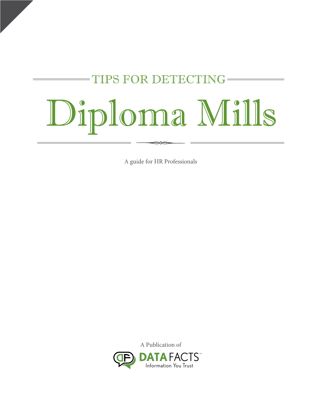 Diploma Mills