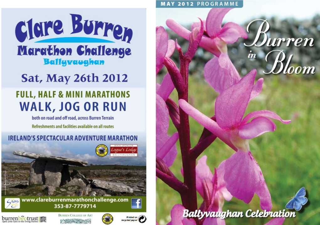 Burren in Bloom Programme 2