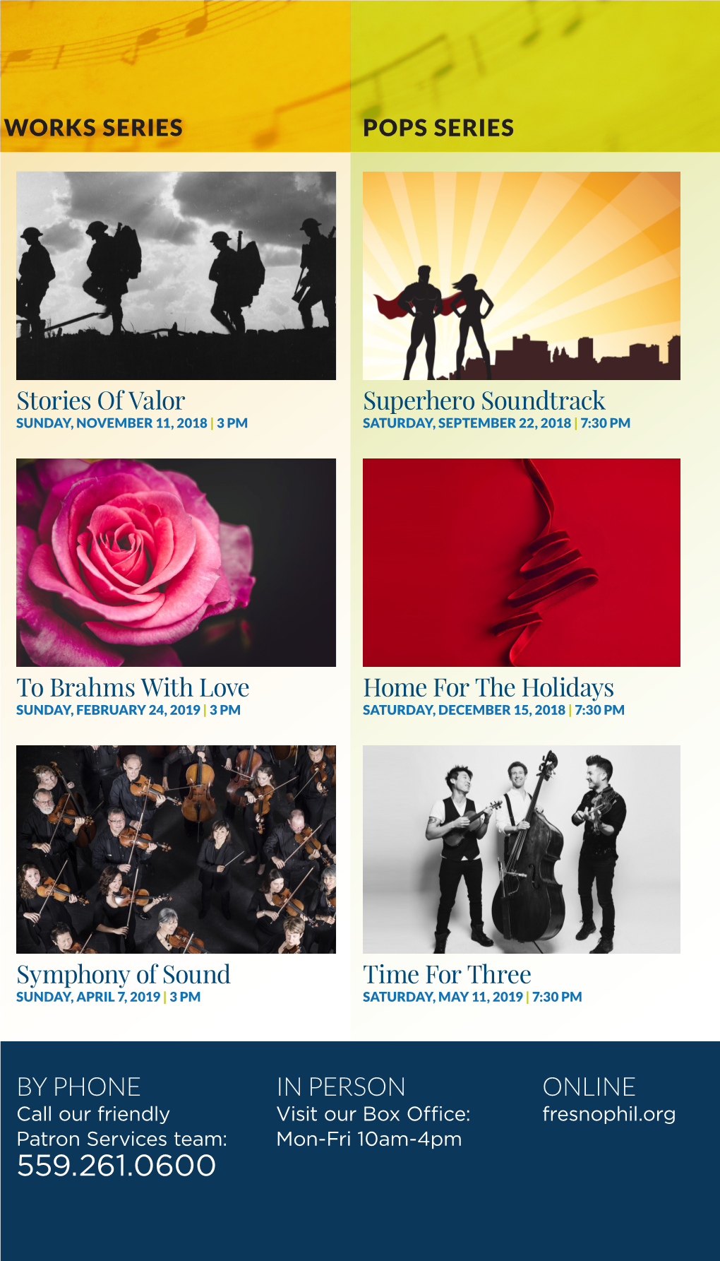 Fresno Philharmonic Brochure 2018-2019