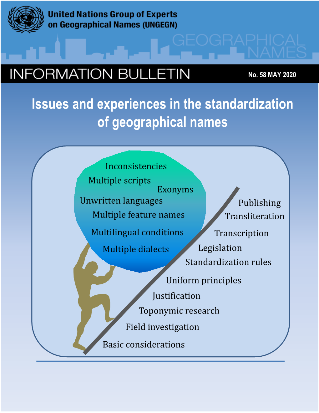 UNGEGN Information Bulletin 58, May 2020