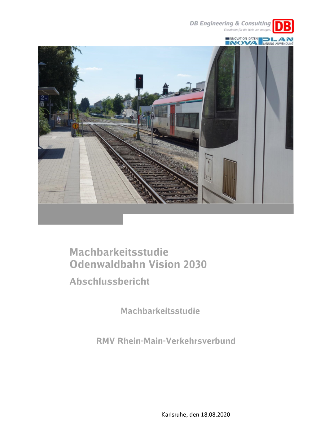 Machbarkeitsstudie Odenwaldbahn Vision 2030 Abschlussbericht