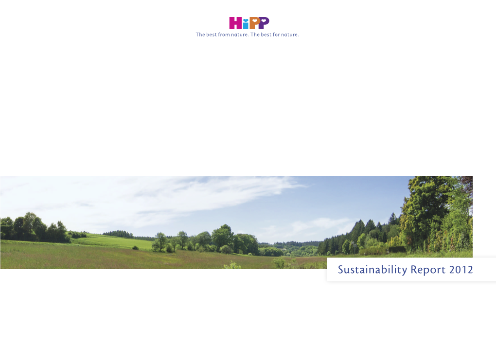 Sustainability Report 2012