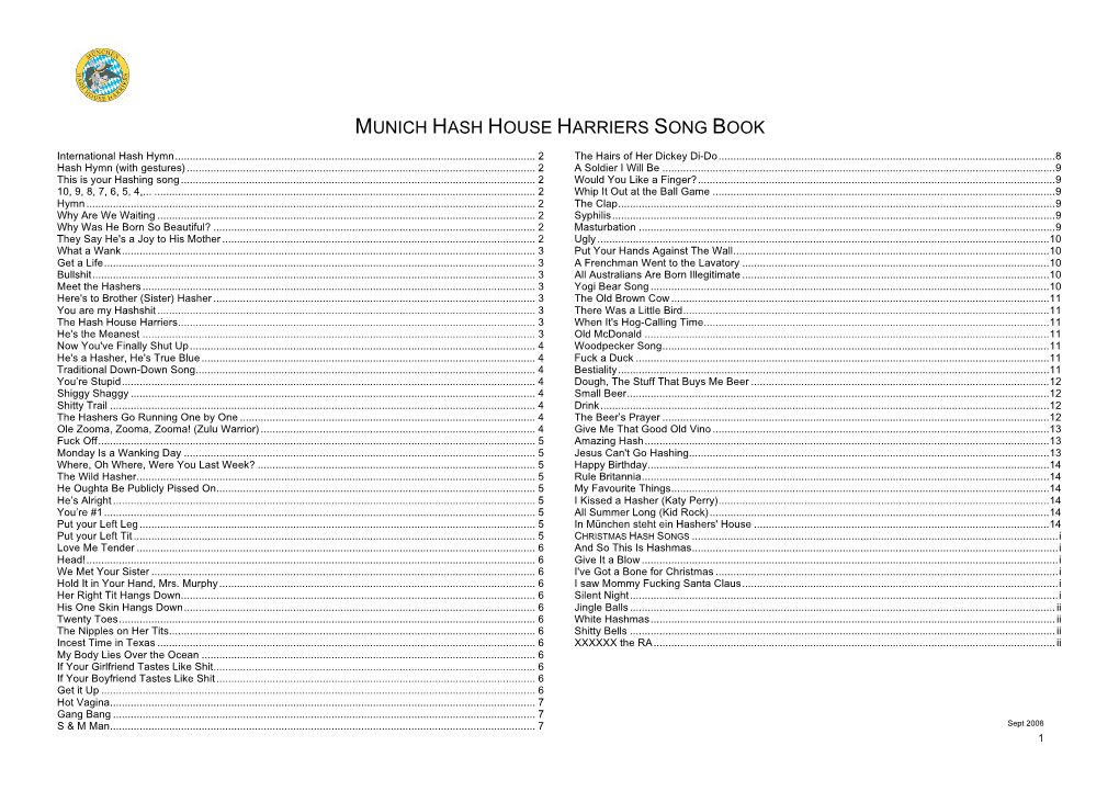 MH3 Song Book V3