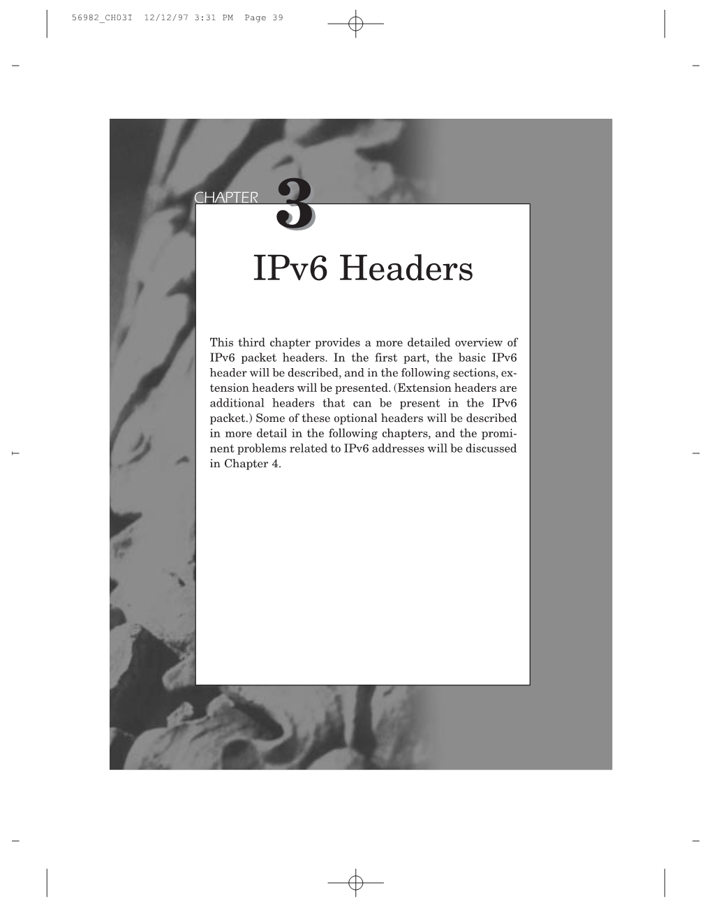 Chapter 3: Ipv6 Headers