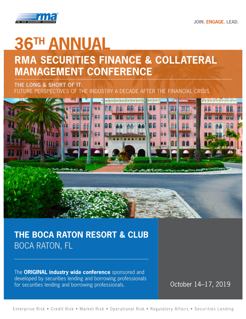 Rma Securities Finance & Collateral Management Conference